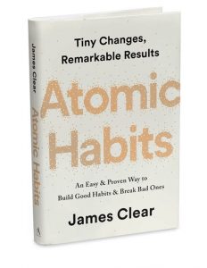 Atomic Habits book - book club